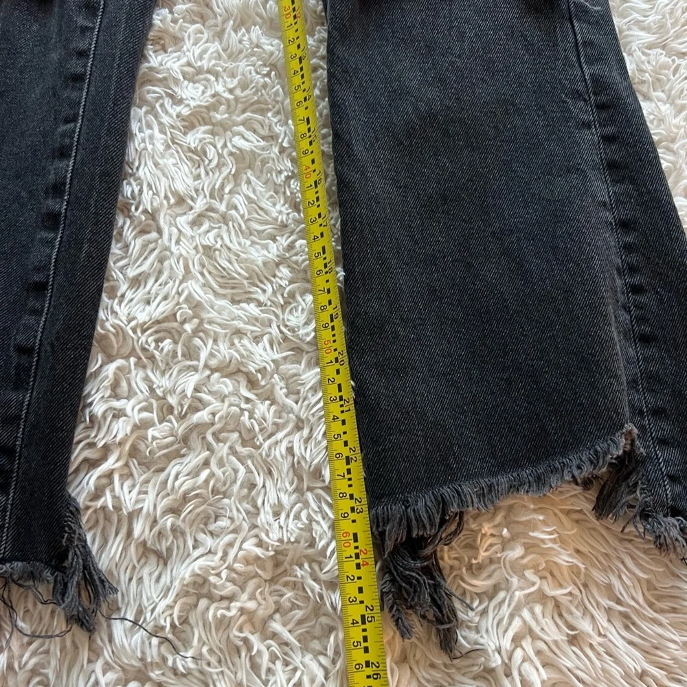 BDG Black Distressed Ankle Jeans - Picture 2 of 9